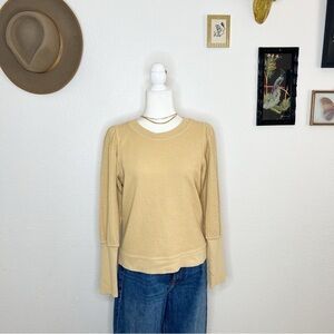 Apiece Apart Olimpio Sweatshirt Dijon Yellow Size S
